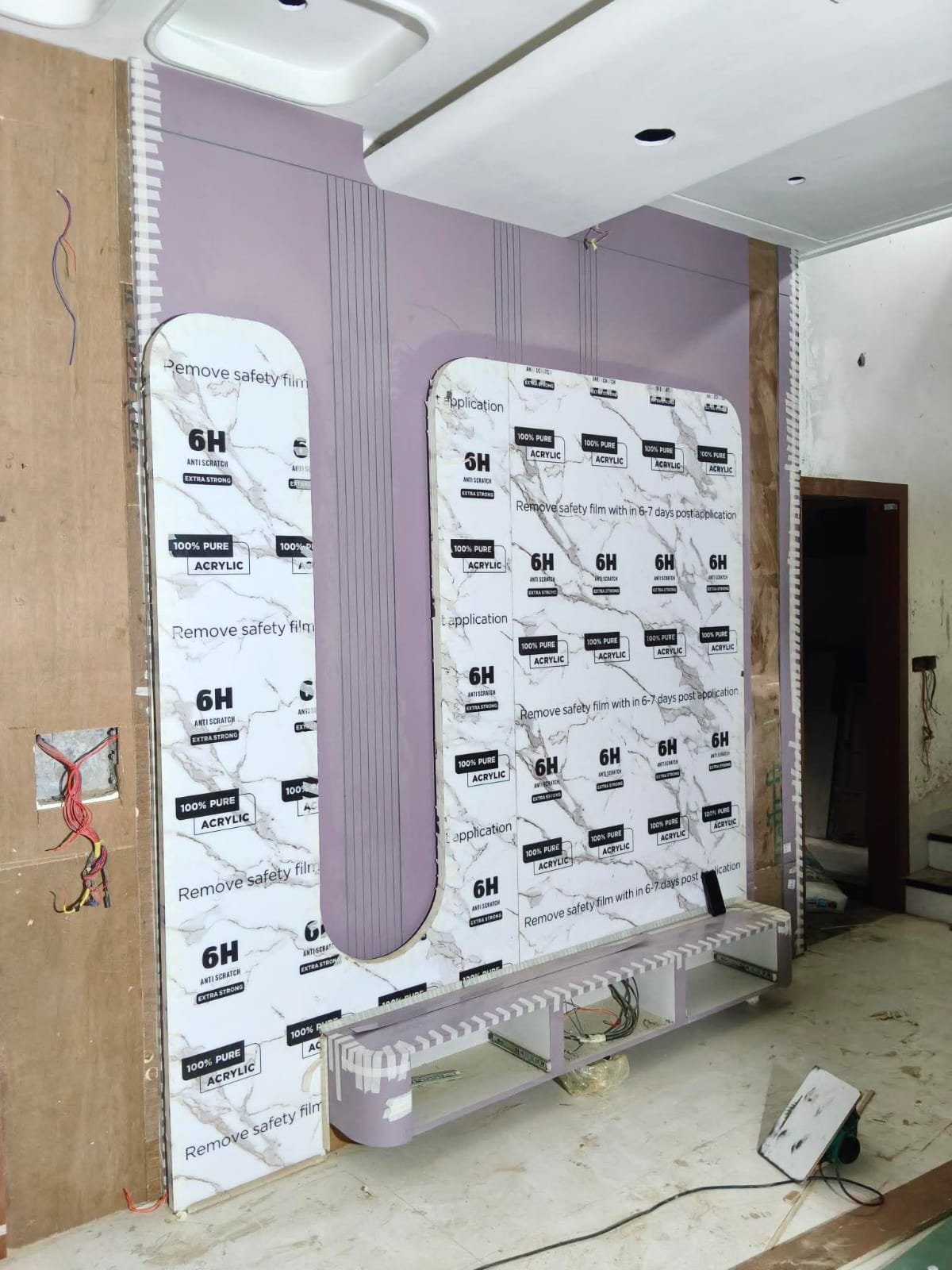 Gypsum Partition Work in Kharadi Pune